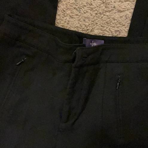 NYDJ  black leggings lift and tuck size 2