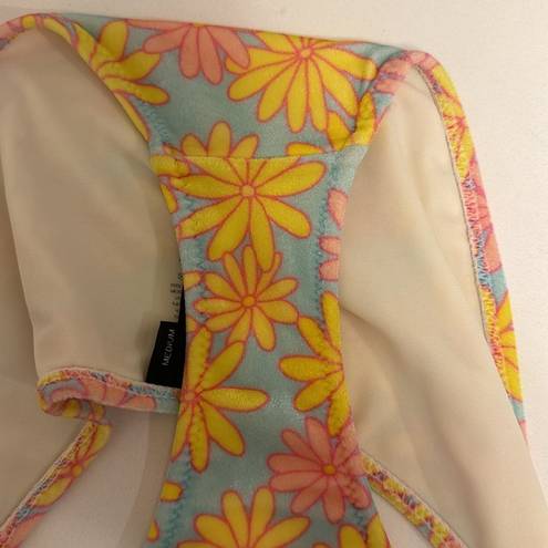 Triangl floral bikini size medium