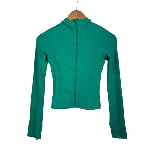 Lululemon  Cropped Define Jacket Nulu in Kelly Green Size 2