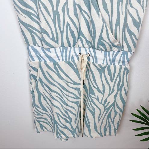 n:philanthropy  Royce Romper in Tropical Abstract Slate