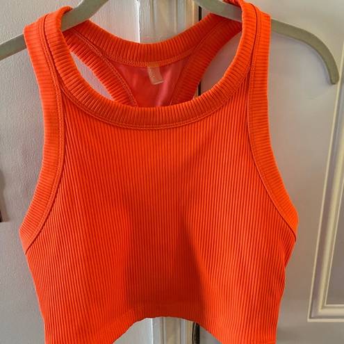 Free People Movement FP Movement x Free People bring orange top size M