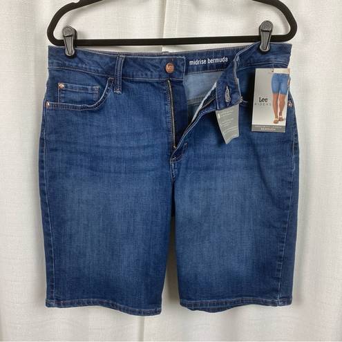 Riders By Lee Lee Riders Regular Fit Midrise Bermuda Short Sz.14 NWT