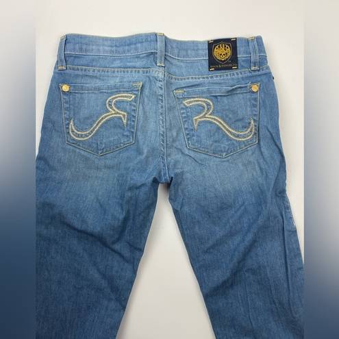 Rock & Republic  Jeans with Gold Thread Size 25