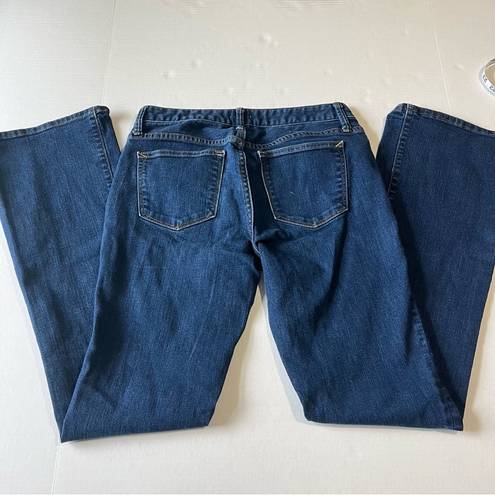 Gap  Long and lean mid rise jeans medium blue size 26 L boot cut flare