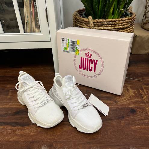 Juicy Couture NWT White  Abalone Sneakers