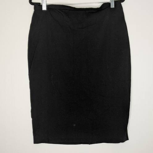 Motherhood Maternity  Pencil Skirt Black