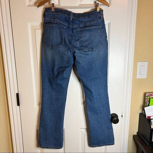 NYDJ  Bootcut Faded Jean, Boho Style.  Size 8P.