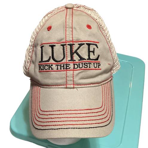 Luke Bryan Kick The Dust Up Trucker's Hat. Lightweight mesh previously loved