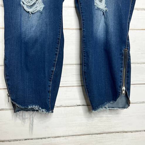 Torrid  Stiletto Jegging Ankle Zip Skinny Jeans Stretch Denim Plus Size 26