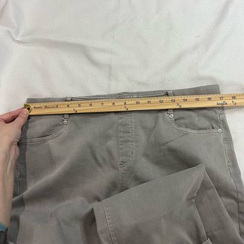 J.Jill  Denim Gray High Rise Cropped Jeans Sz 14