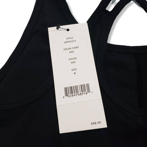 DKNY  Sports Bra Size Medium Yoga Athletic Activewear Stappy Crossback Padded Removable Pads