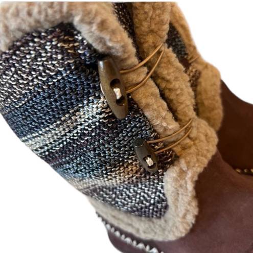 The Sak  Sasha Earth Stripe Fleece Lined Boots