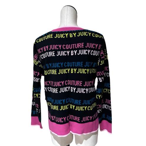 Juicy Couture NWT Juicy By  Womens Crew Neck Long Sleeve Pullover Sweater