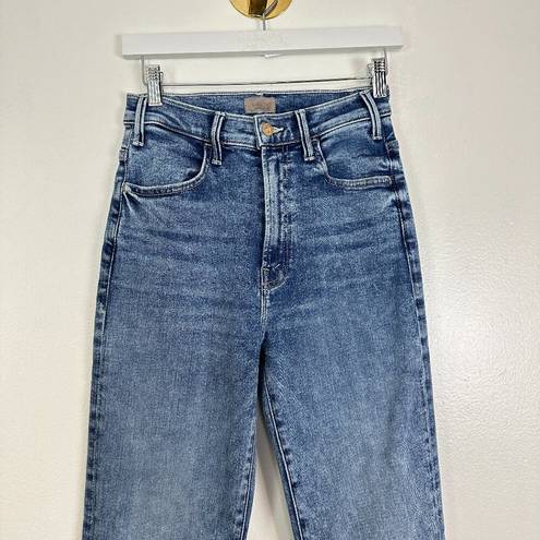 On The Road MOTHER The Hustler Sneak Bootcut Jeans in Wash  Size US 26