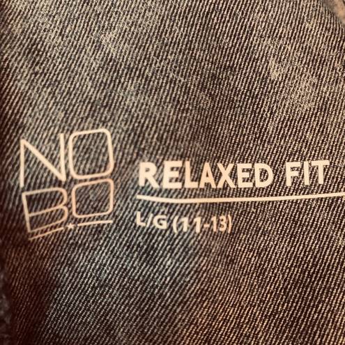 No Bo  Relaxed Fit Blue Jean Overall in Large (11/13) No Boundaries