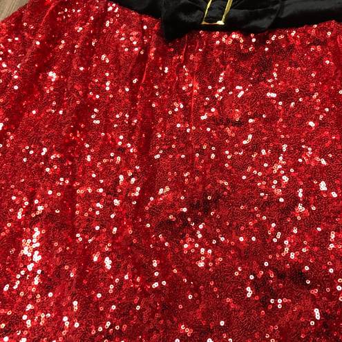 ma*rs - . Clause Santa Red sequin skirt - XXL - Brand new w/tags!