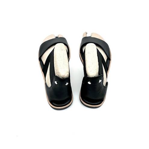 Sorel Ella  black Sandal size 6 NWB