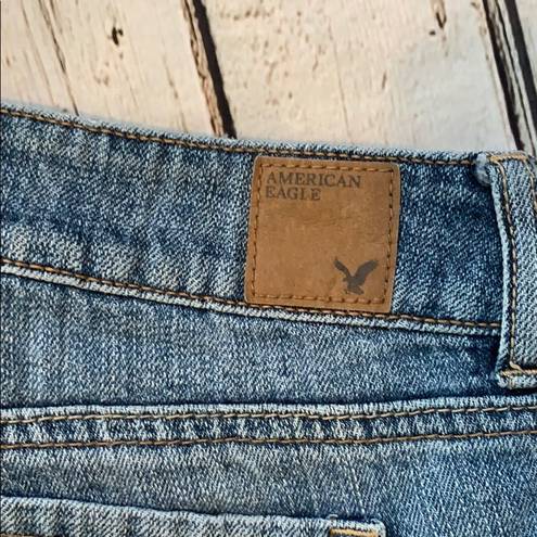 American Eagle  jean ripped shorts size 2