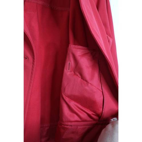 Lululemon  Red Cropped Pea Coat Size 6