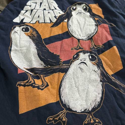 Fruit of the Loom Star Wars Episode VIII: The Last Jedi Porg Stripes T-Shirt, Size L