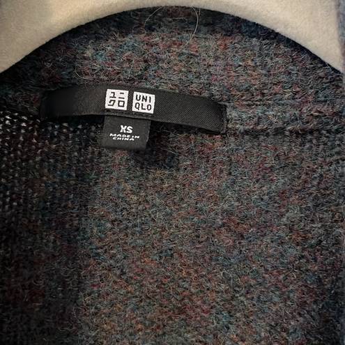 Uniqlo 100% WOOL UNIGLO cardigan (multicolor) in size XS