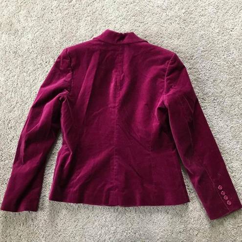 Rafaella  women’s size 8 velour blazer