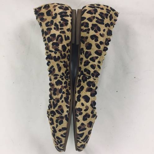 Jack Rogers  | flats cheetah print pointy toe 7.5