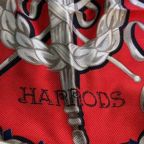 Harrods Vintage Silk Scarf