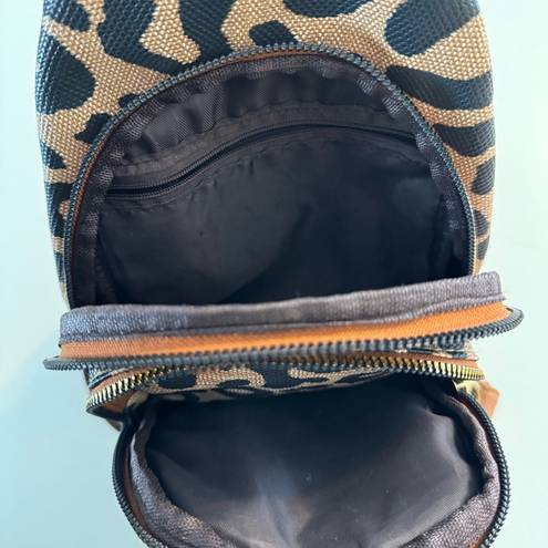 Leopard print Crossbody Sling Bag