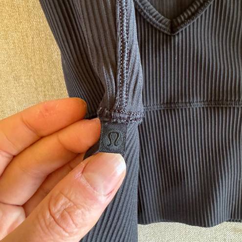 Lululemon Womens  Power Pivot Tank, Black sz 6