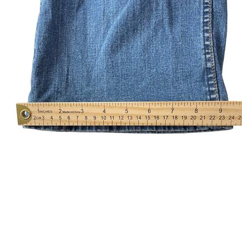 Levi Strauss & CO. Levi Strauss Signature Womens Jeans Size 16 At Waist Boot Cut High Rise Denim