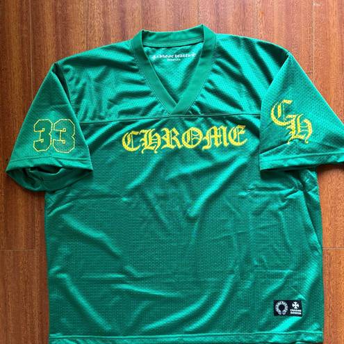 Chrome Hearts Green and Yellow Jersey 