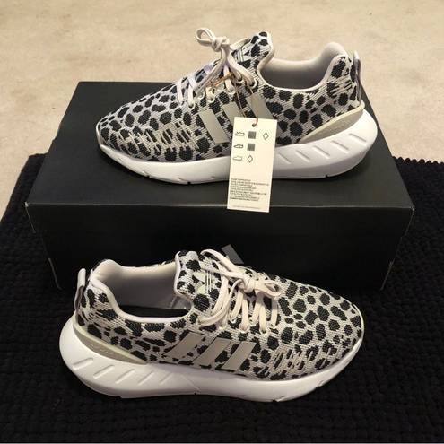 Adidas  Swift Run animal print running athletic training shoes sneakers women’s 9