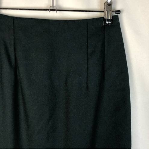 Charter Club  Petites Pine Green Wool Pencil Skirt 4P