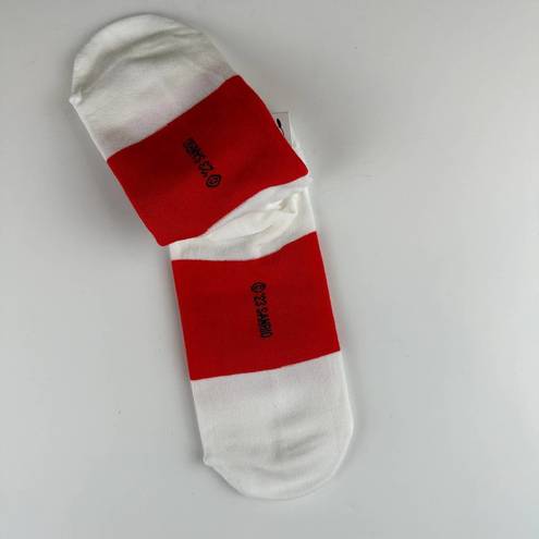 Sanrio  Hello Kitty Character Socks Women's White Red Made in Korea NEW