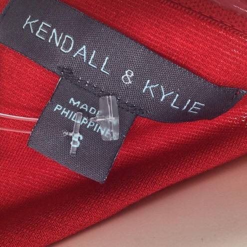 Kendall + Kylie  Big Bow Red Party Dress