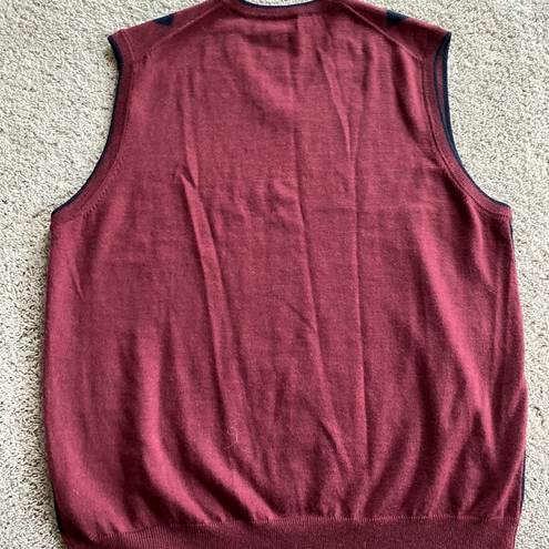 Brooks Brothers  men’s large 100% Merino Wool vest