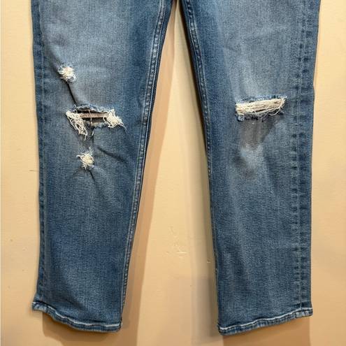 MOTHER Tomcat Distressed Ankle Jeans Size 28