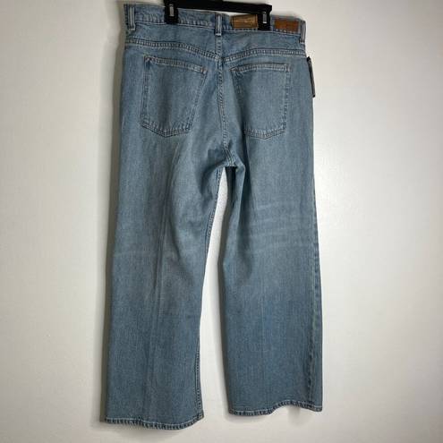 Polo $168 Womens  Ralph Lauren The Laight Cropped Flare Jeans Light Wash Size 32