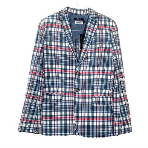 Polo Ralph Lauren Madras Plaid Women’s Blazer