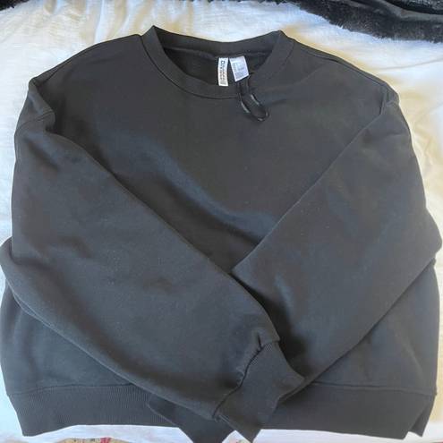 H&M Black Matching Loungewear Sweat Set