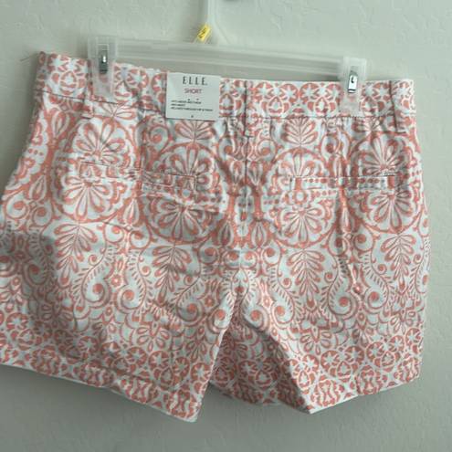 Elle  floral chino shorts size 8