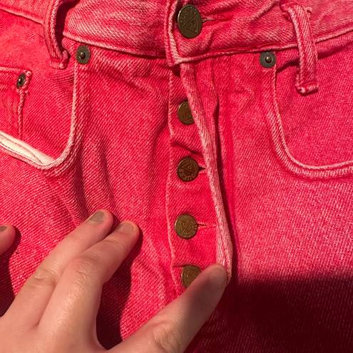 Guess Vintage  Red Shorts