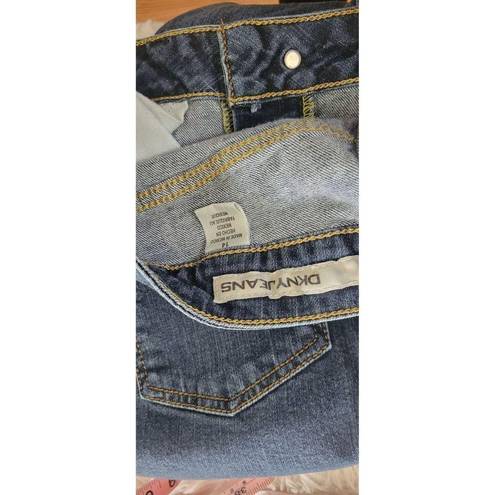 DKNY  Flared Jeans Size 14 Medium Wash