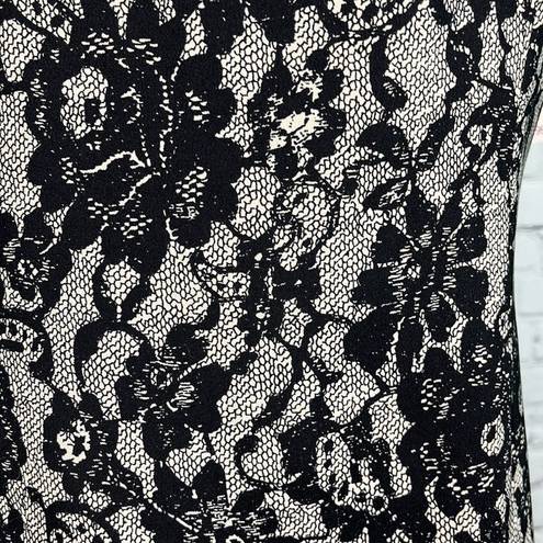 Jones Studio  Separates in Poly Faux Lace Print size 14 NWT