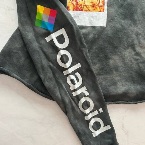 Polaroid  Cropped Long-Sleeve