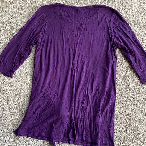 Acting Pro  women’s extra large purple top