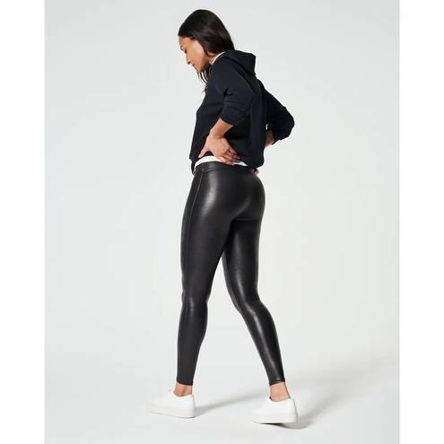 Spanx  Faux Leather Legging in Black