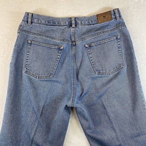 Krass&co Lauren Jeans . Ralph Lauren Womens Sz 14W Straight Leg medium wash Jean