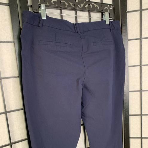 Mario Serrani  Straight l Cropped Pants Blue 14